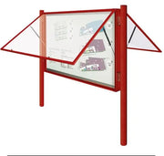 Vitrine 2000 double face france collectivités