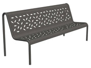 Banc métal Tubular
