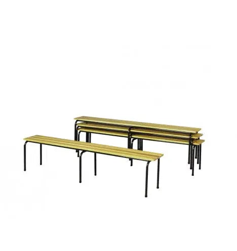 Banc acier bois cyrano 2.40 m - France Collectivités