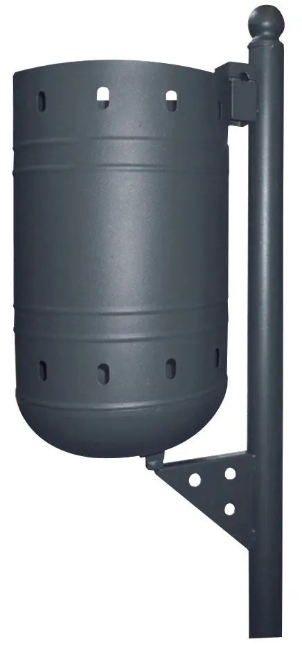 Corbeille Tenerife simple 40 L sur pied