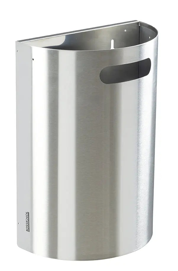 corbeille décrochable murale arkéa, corbeille décrochable murale arkéa 20 L, corbeille décrochable murale arkéa, 20 litres, poubelle murale arkéa, poubelle decrochable arkéa, corbeille décrochable murale arkéa inox ,