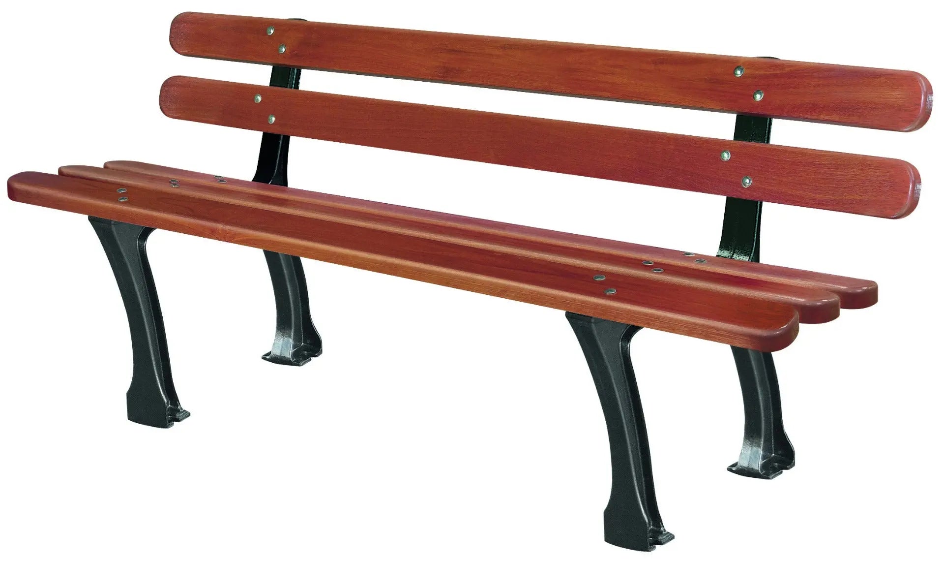 Banc Lugo lames arrondies