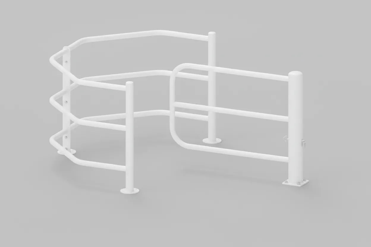 Barrière sélective fixe et barrière tournante 1,40m Procity