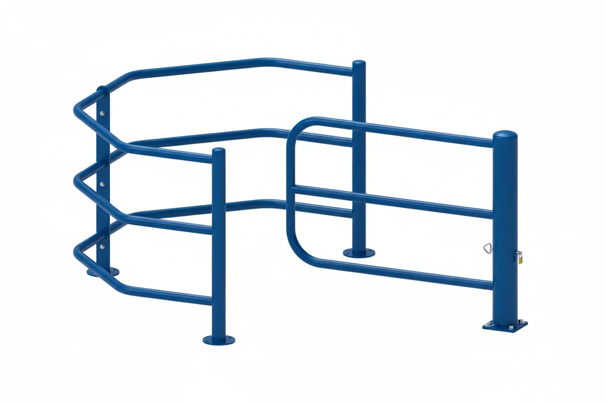 Barrière sélective fixe et barrière tournante 1,40m Procity