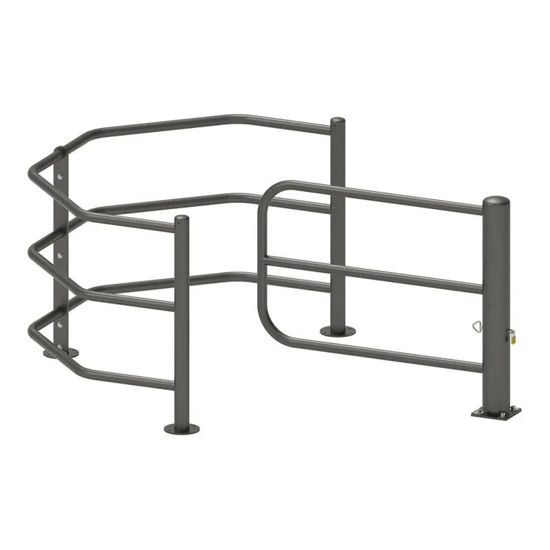 Barrière sélective fixe et barrière tournante 1,40m Procity