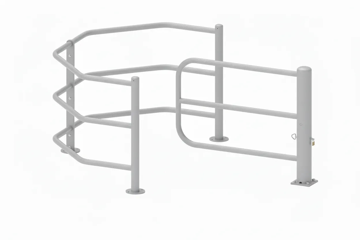 Barrière sélective fixe et barrière tournante 1,40m Procity