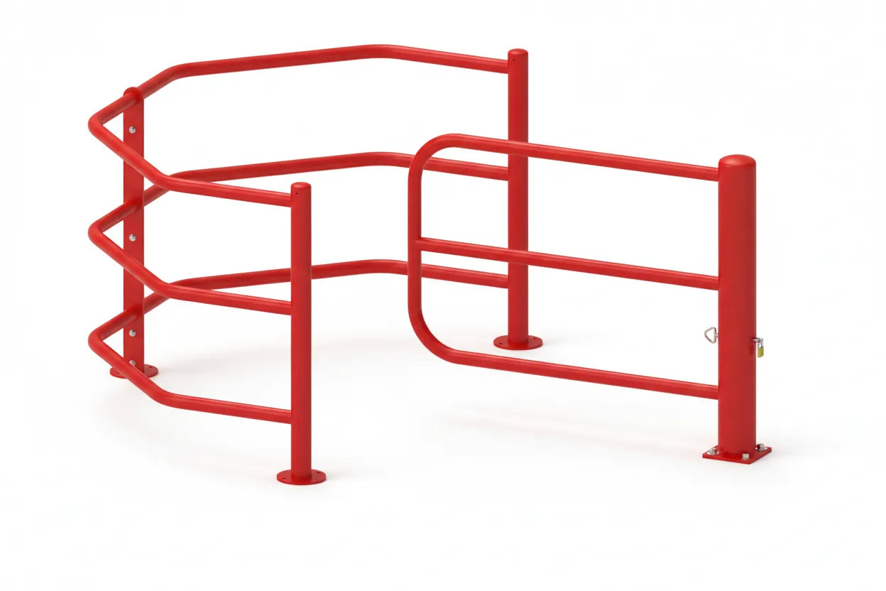Barrière sélective fixe et barrière tournante 1,40m Procity