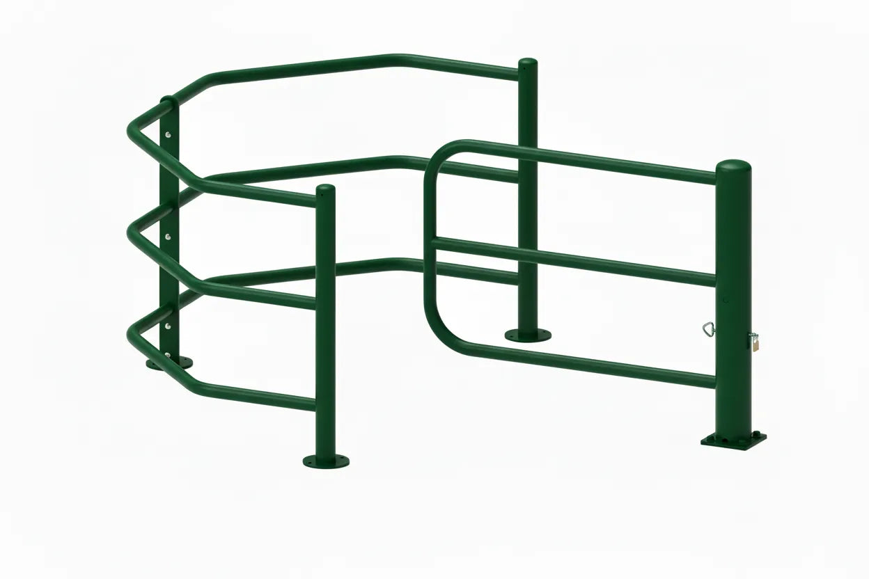 Barrière sélective fixe et barrière tournante 1,40m Procity