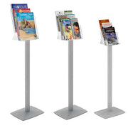 Présentoir porte brochures cristal sur pied france collectivités