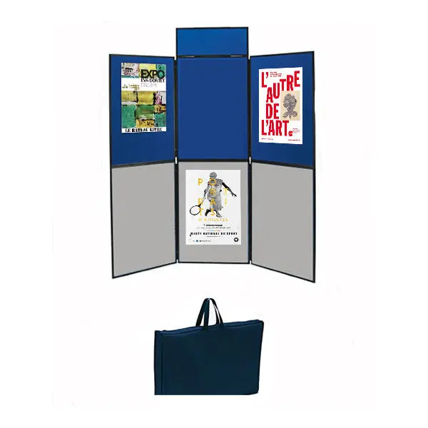 Stand Expo pliable 6 panneaux france collectivités