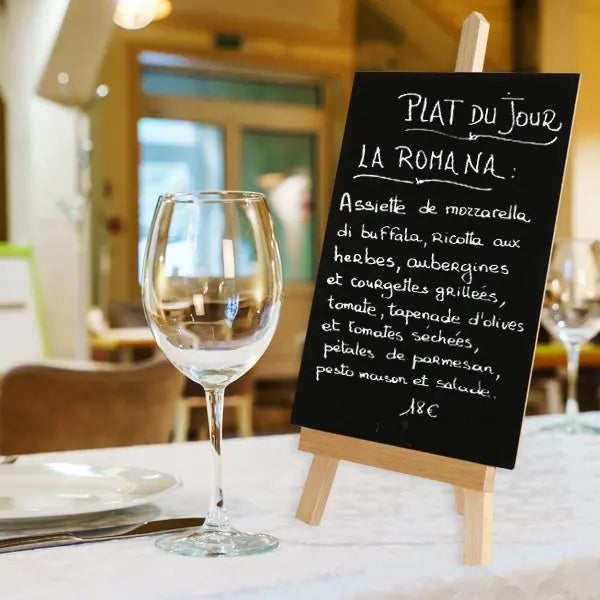 Mini chevalet de table/comptoir pliant france collectivités