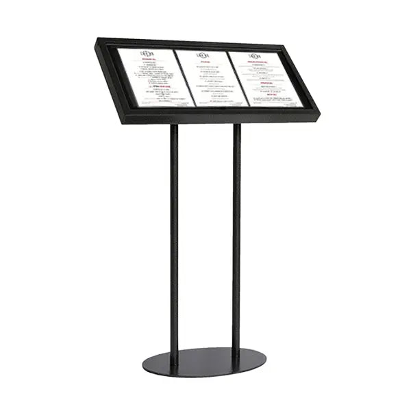 Porte-menu de restaurant, 3 ou 4 feuilles A4 france collectivités