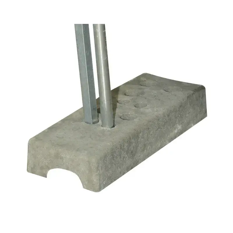 Plot béton de lestage pour panneau électoral Éco ou Classique