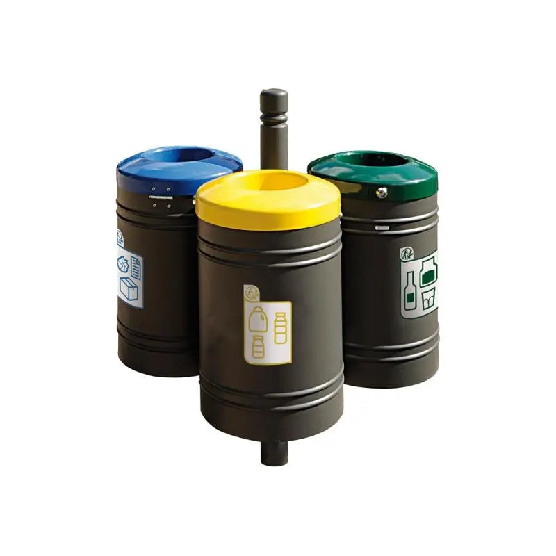 Kit de 4 autocollants pédagogiques pour tri sélectif