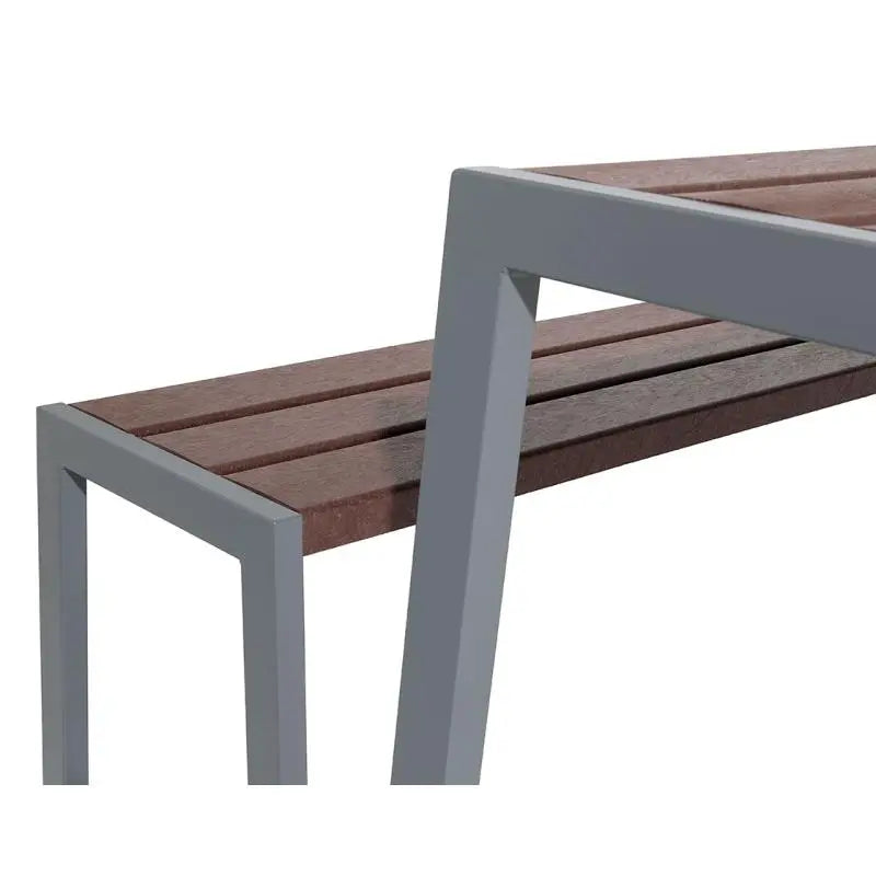 Table de pique-nique Silaos® acier et plastique recyclé