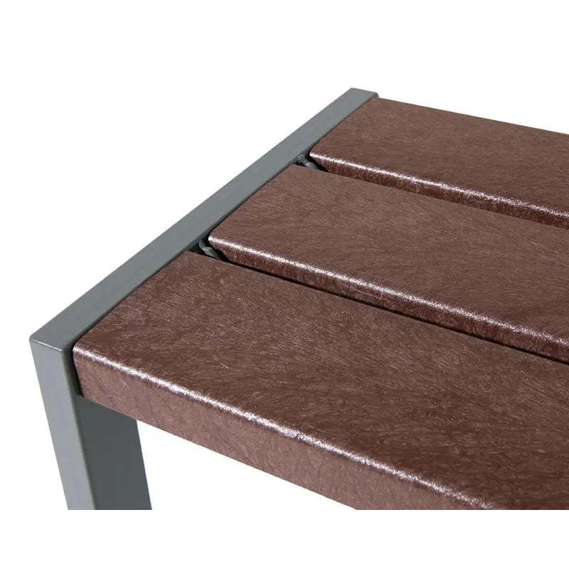 Table de pique-nique Silaos® acier et plastique recyclé