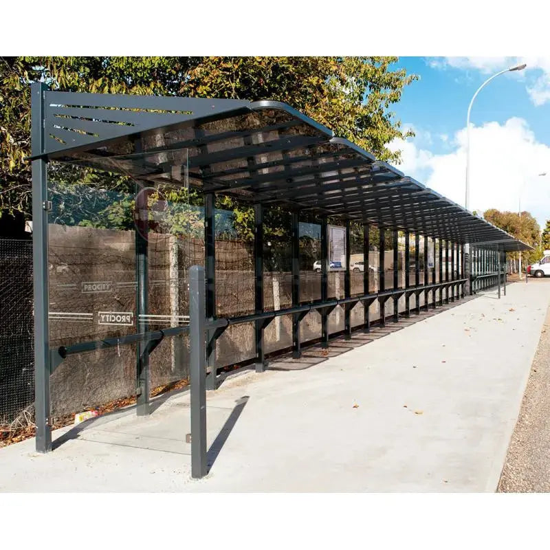 Assis-debout pour station de bus Conviviale®