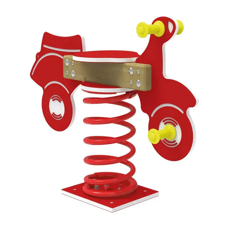 Jeu sur ressort Scooter 1 place pour enfants de 2 à 6 ans
