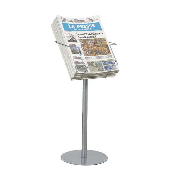 Porte-journaux et magazines A3 + sur pied france collectivités