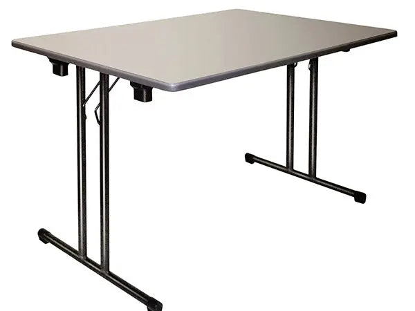 Table pliante Landes 120 x 80 cm avec plateau mélaminé certifié PEFC