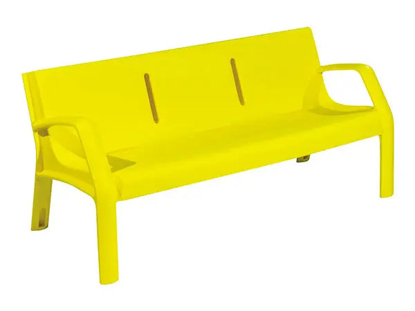 Banc plastique recyclé Alvium