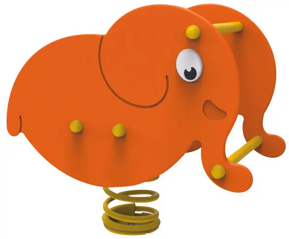 Jeu sur ressort Éléphant france collectivités