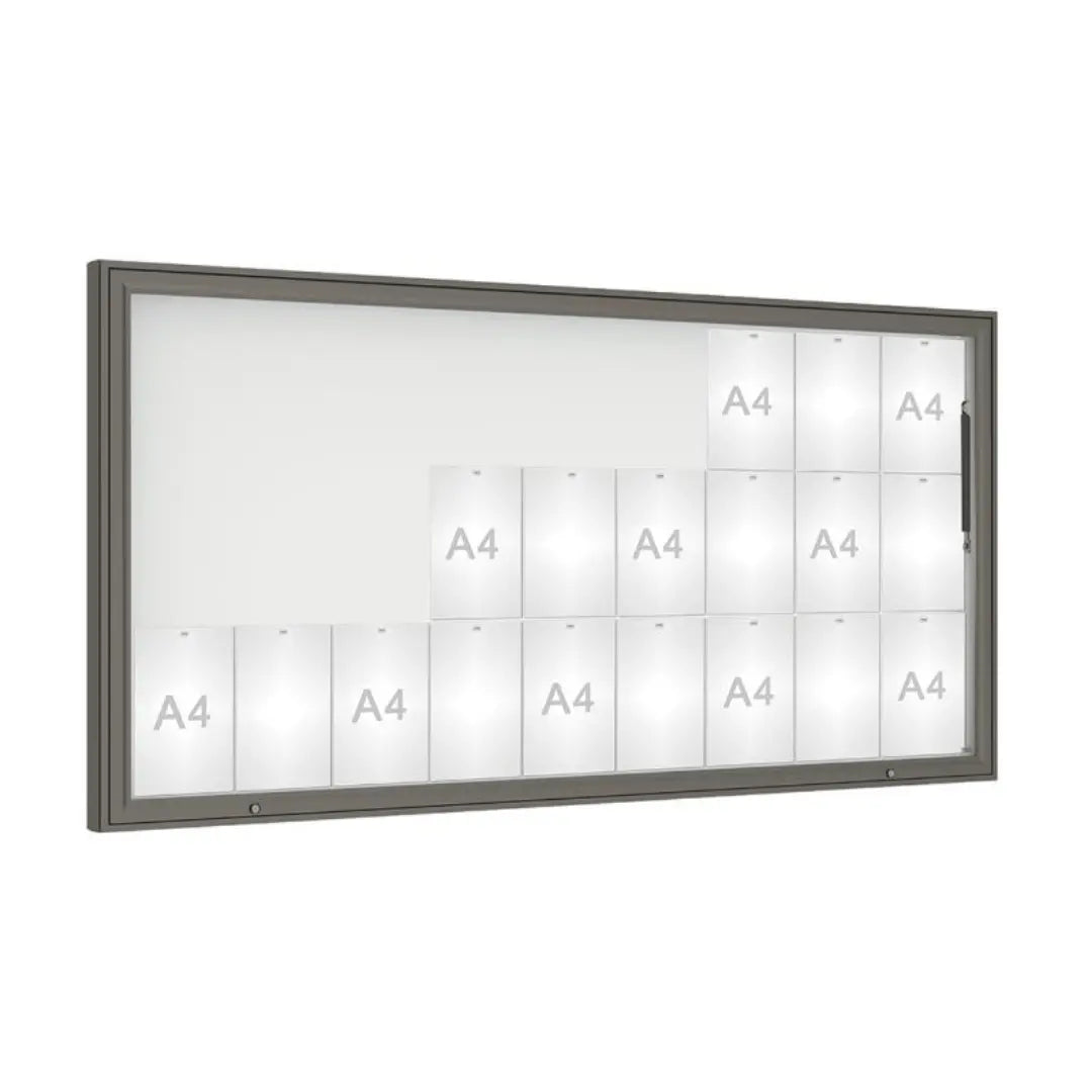 Vitrine 1000 simple battant ou porte levante - France Collectivités