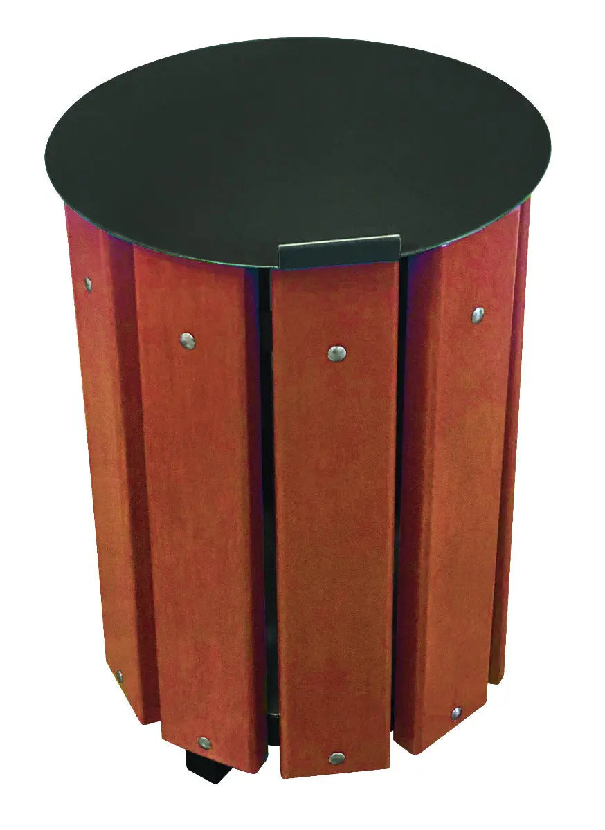 Corbeille ronde en bois 48L Vigo