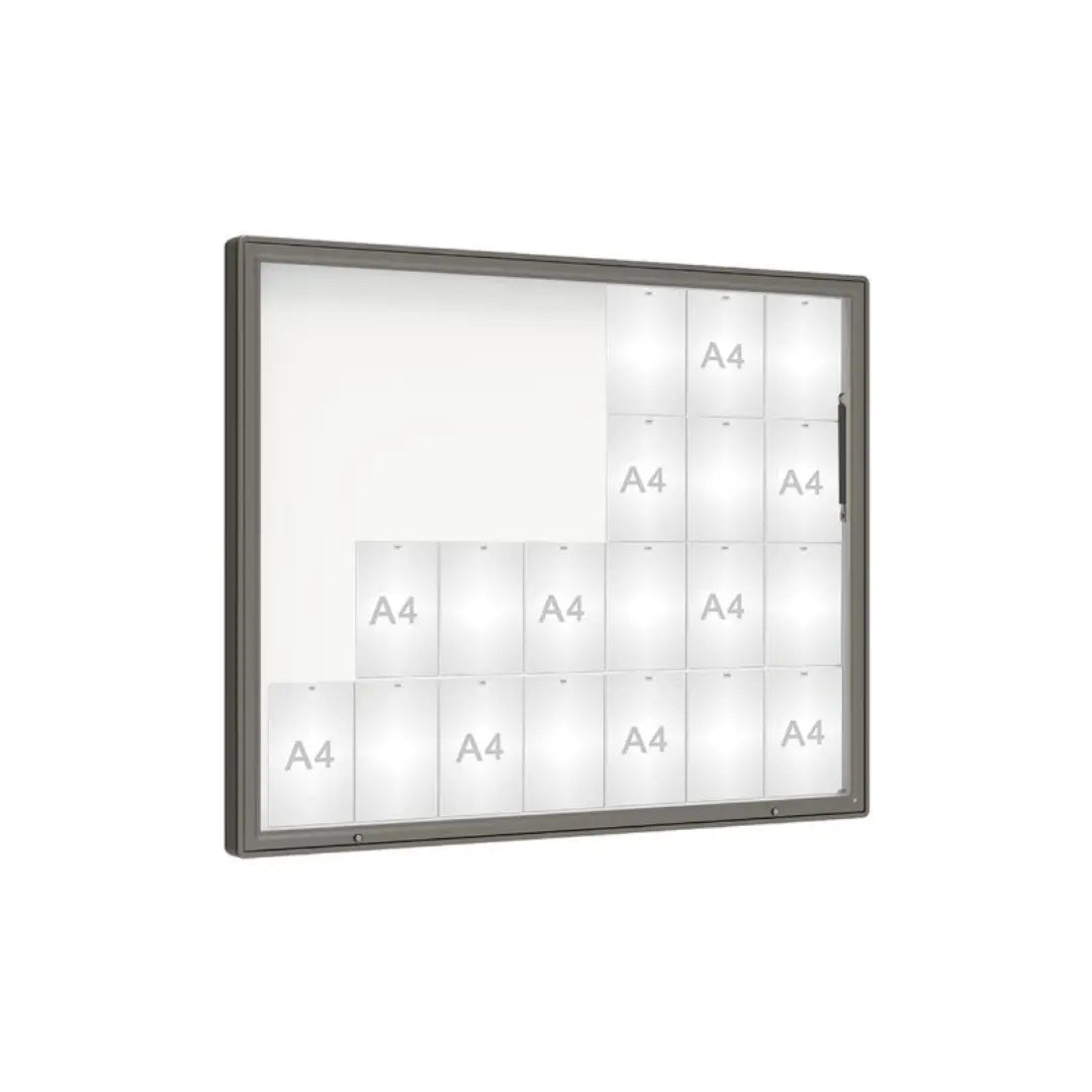 Vitrine 2000 simple face murale - France Collectivités