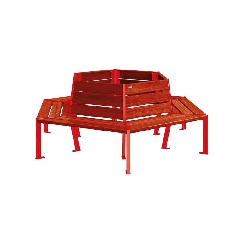 Banc tour d'arbre Silaos