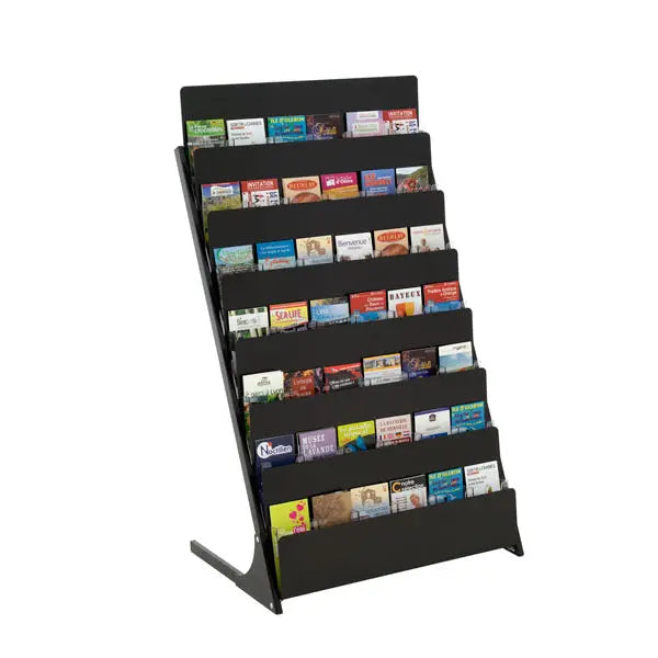 Présentoir 42 cases 1/3 A4 Black-line france collectivités