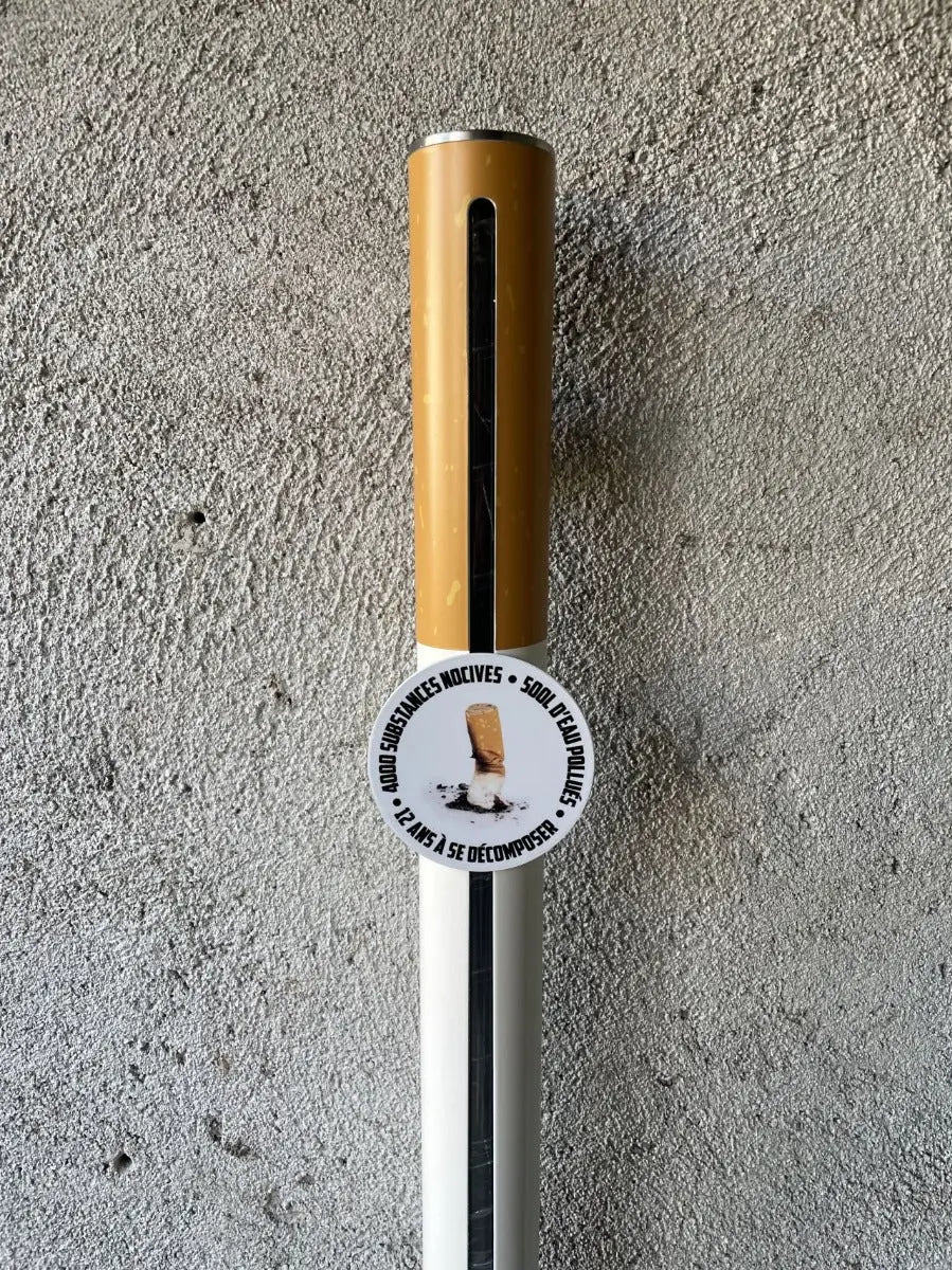 Cendrier forme cigarette - France Collectivités