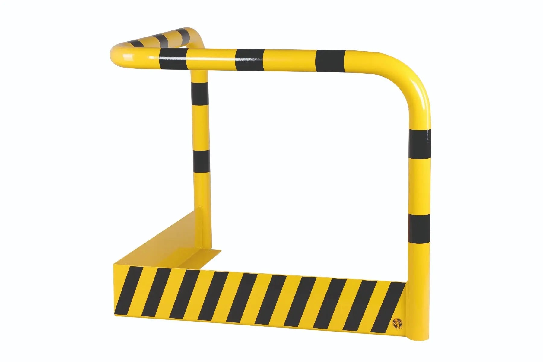 arceau de sécurité anti-encastrement H 1000 x jambe 1200, galvanisé et revêtu par poudre - France Collectivités