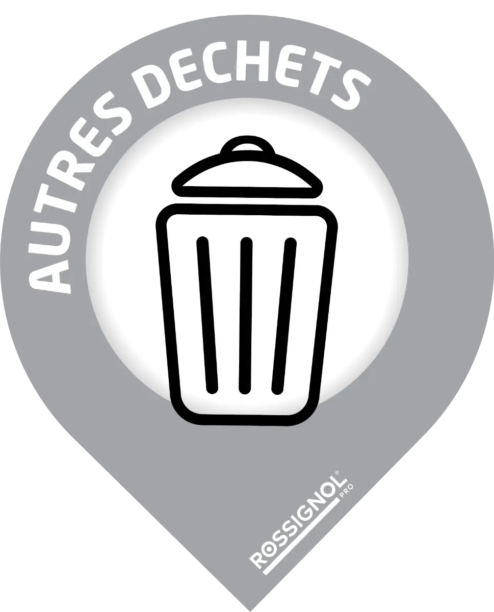 Lot de 10 stickers de tri sélectif Collec