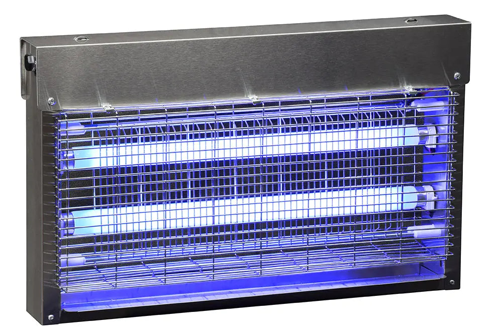 Destructeur d'insectes à grille électrifiée 40W inox Kiléo Rossignol