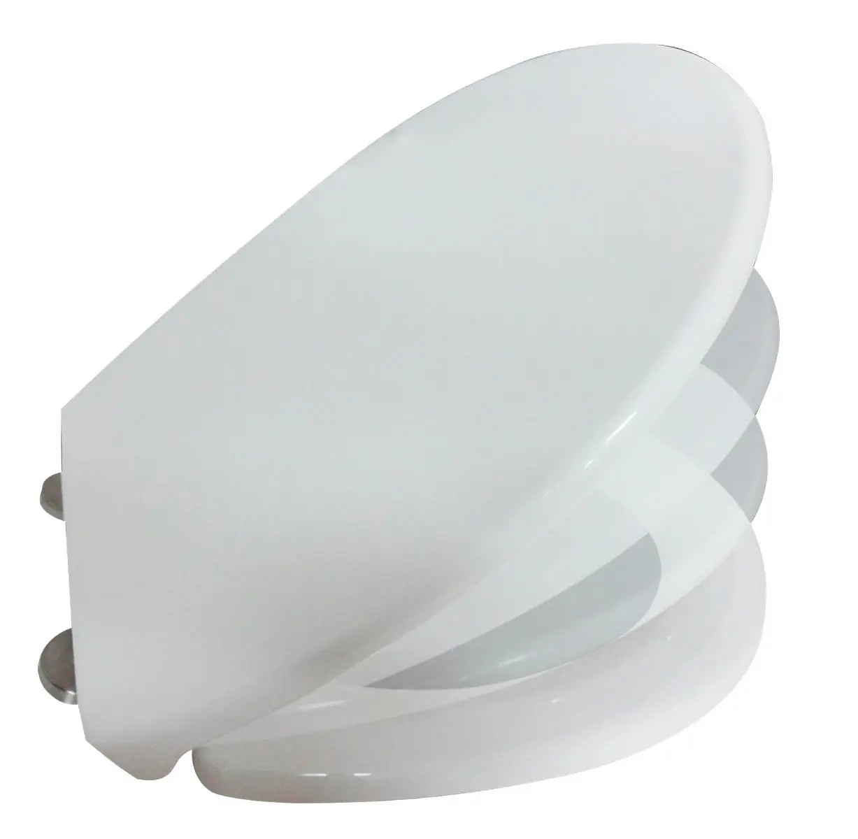 Abattant WC silencieux déclipsable antibactérien Duplex Rossignol