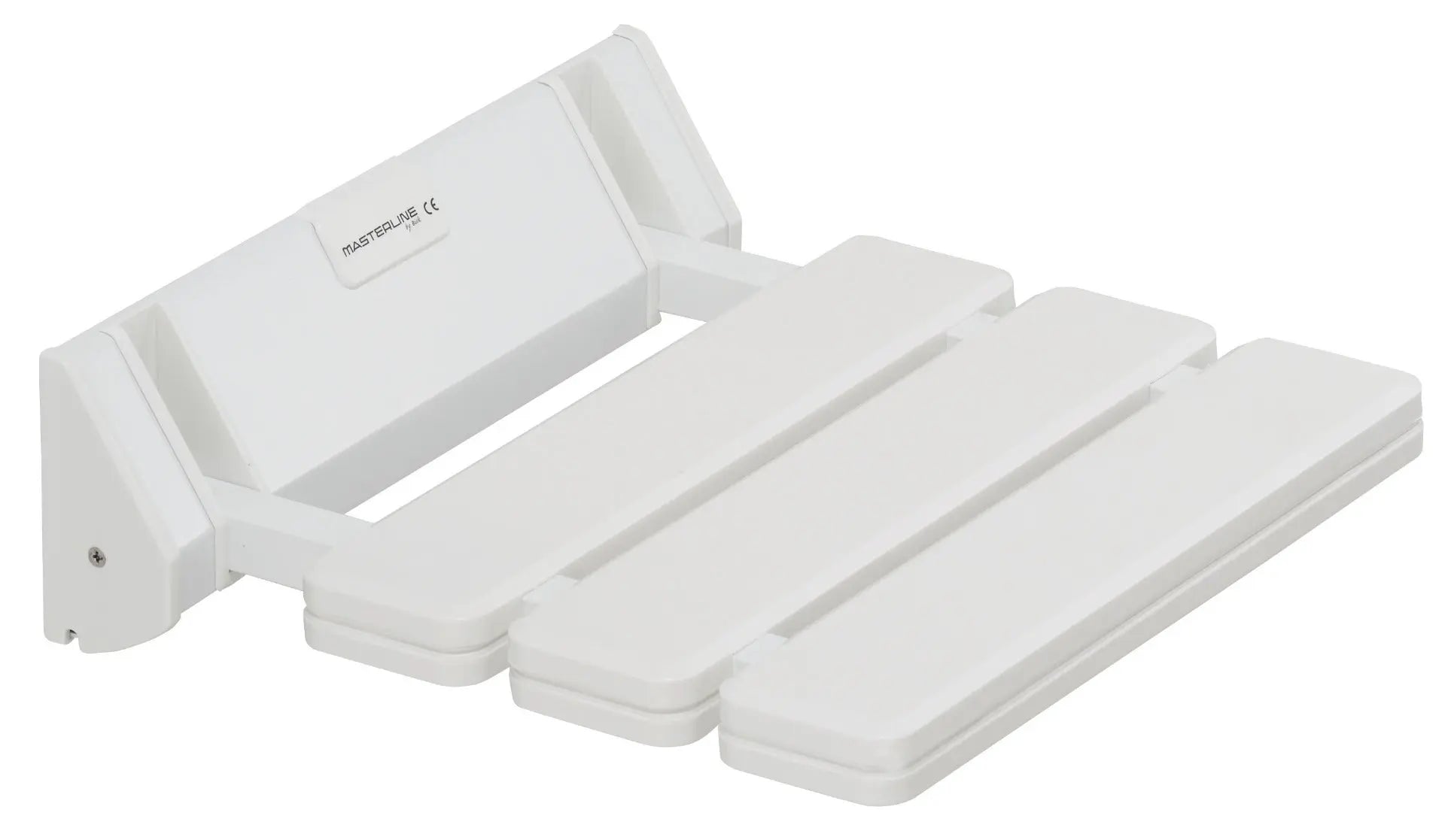 Siège de douche relevable blanc Biska Rossignol