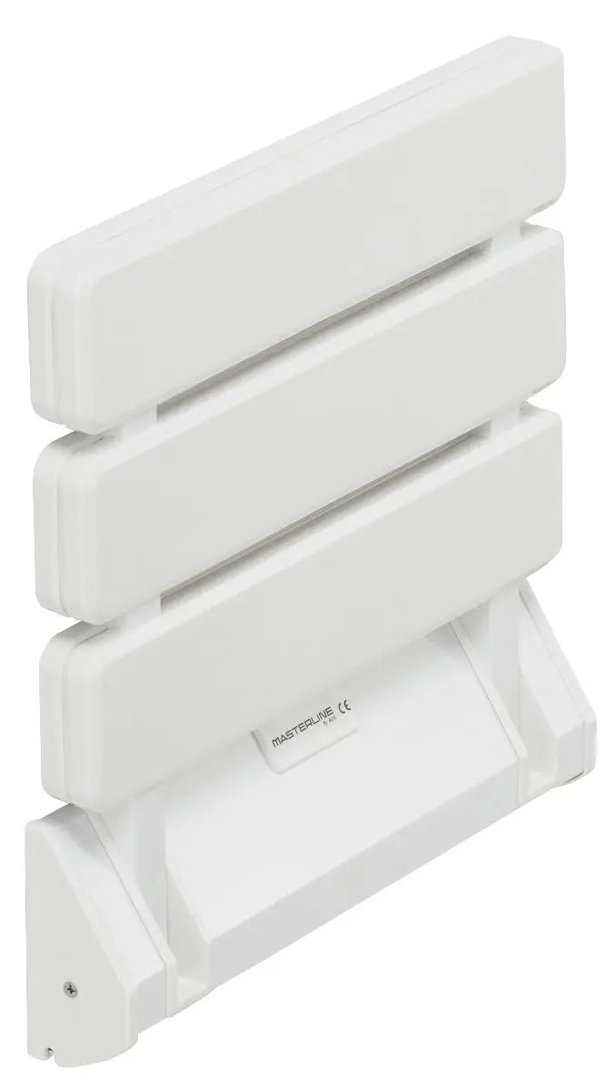 Siège de douche relevable blanc Biska Rossignol
