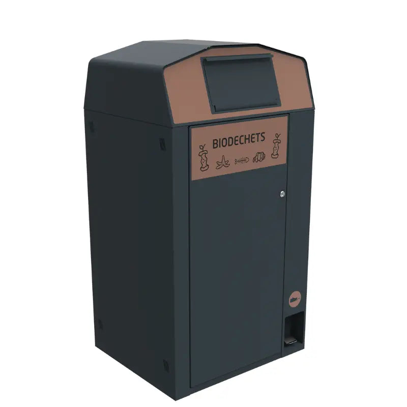 Point de tri biodéchets 120L et 240L Trirok Rossignol