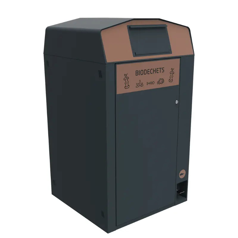 Point de tri biodéchets 120L et 240L Trirok - France Collectivités