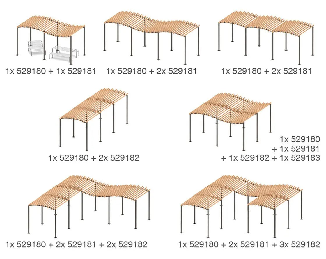 Pergola Océan - France Collectivités