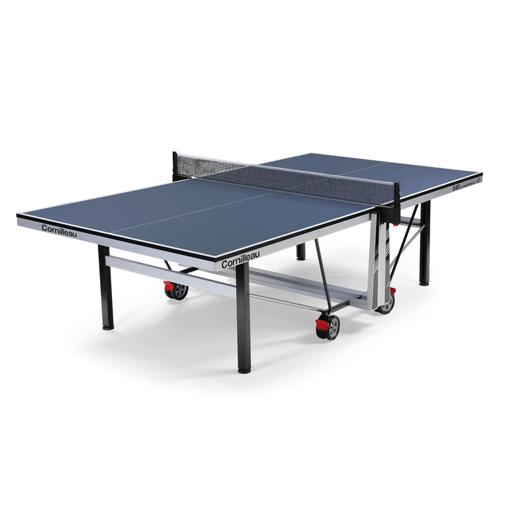 Cornilleau 540 ITTF, table de ping-pong de compétition d'intérieur au plateau bleu