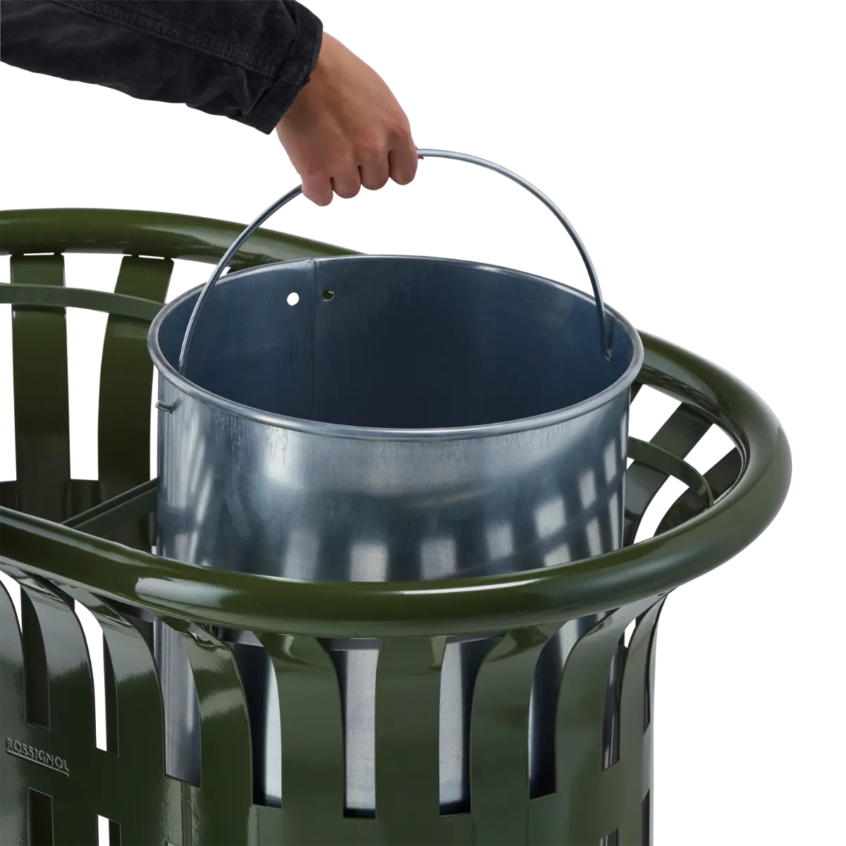 Corbeille 2 x 60L Tulipe