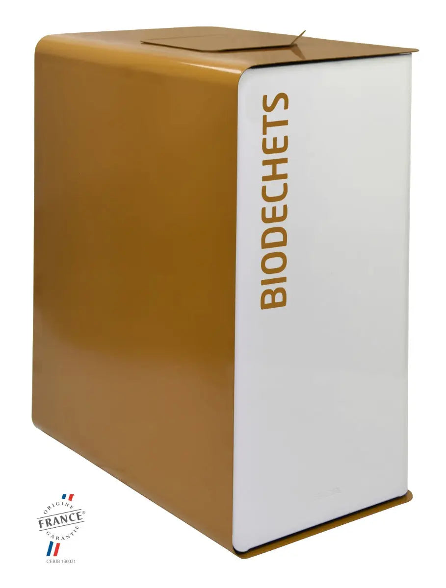 Corbeille pour tri sélectif Biodéchets 2x20L Cubatri Rossignol