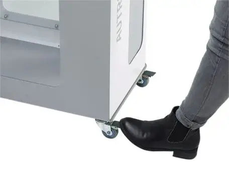 Corbeille pour tri sélectif support sac sur glissière 75L et 90L Cubatri Rossignol