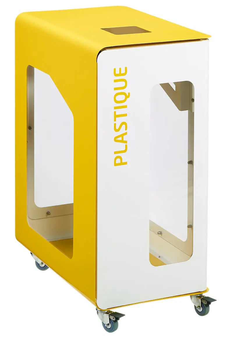 Corbeille pour tri sélectif vigipirate 90L Cubatri - France Collectivités