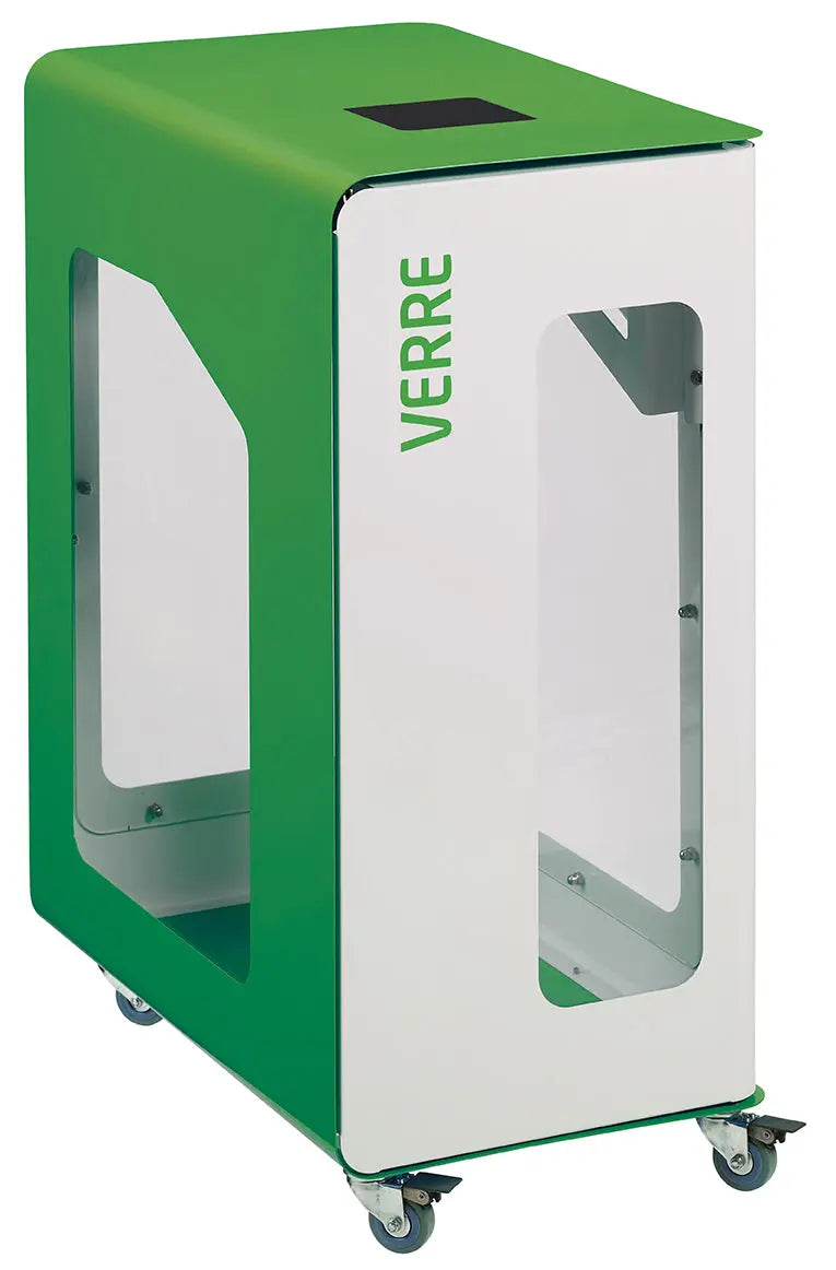 Corbeille pour tri sélectif vigipirate 90L Cubatri - France Collectivités