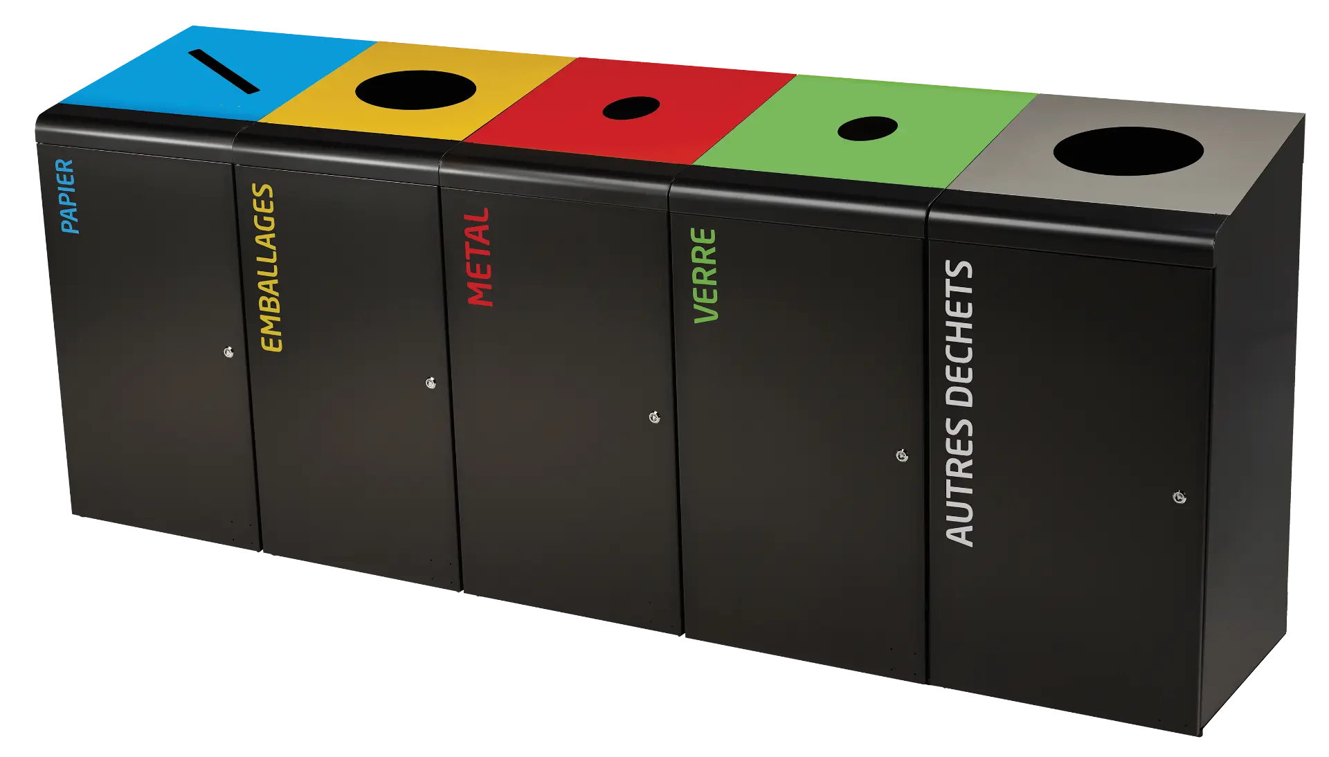 Borne de tri sélectif 120 litres Tripoz Rossignol