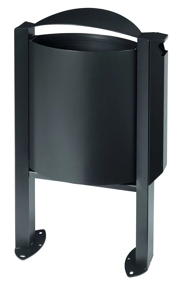 Corbeille sur pied Arkea + cendrier 3L