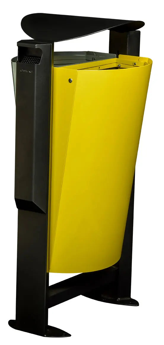 Corbeille façades métal 2 x 60L Arkéa